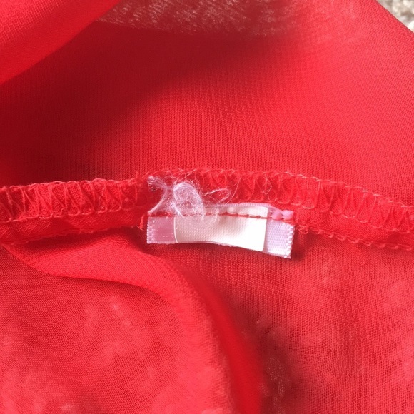 Apt 9 Red Blouse - Picture 7 of 8